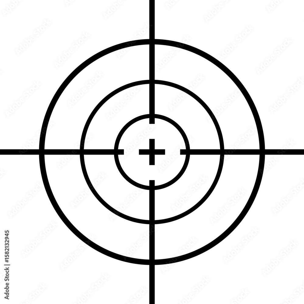 Gun Crosshair Icon Gun Crosshair Icon