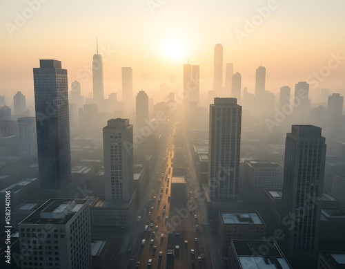 air pollution at the city