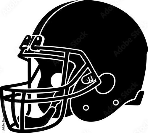 American football, helmet, athlete, sports, running  vector grphics