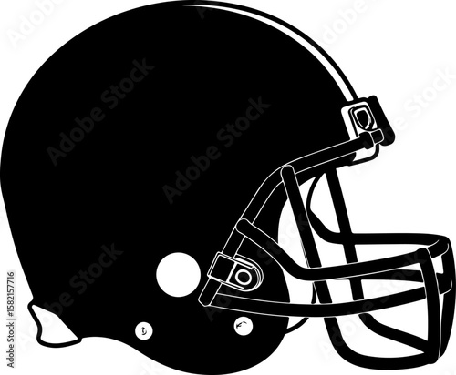 American football, helmet, athlete, sports, running  vector grphics