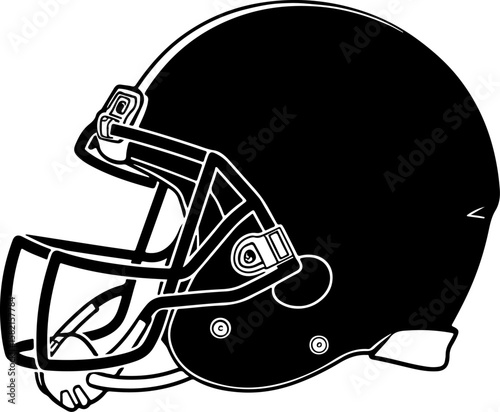 American football, helmet, athlete, sports, running  vector grphics