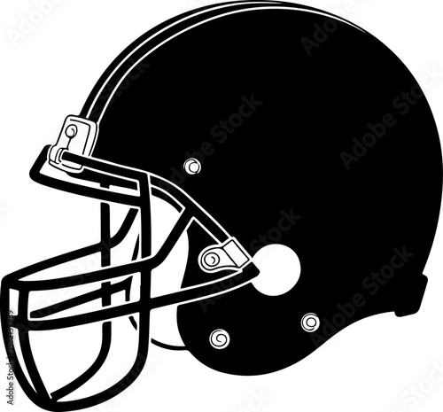 American football, helmet, athlete, sports, running  vector grphics