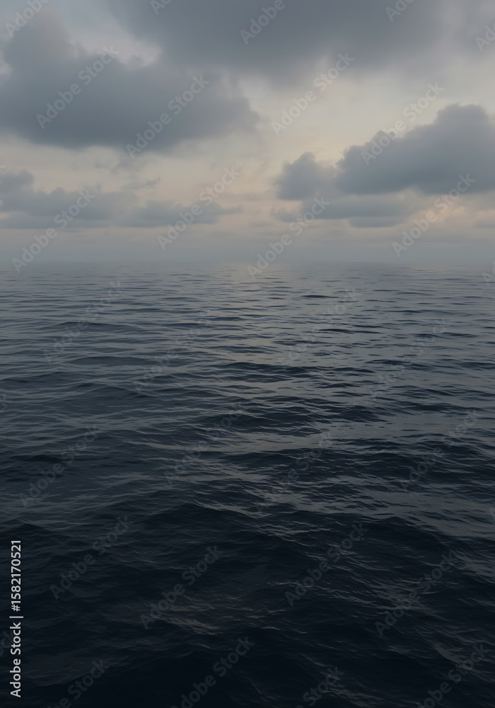 Obraz premium 海霧の彼方