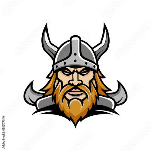 Professional logo viking warrior sport mascots 