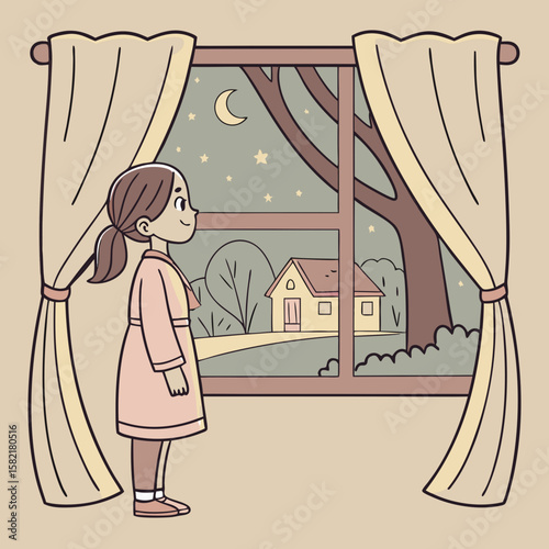 girl in the window