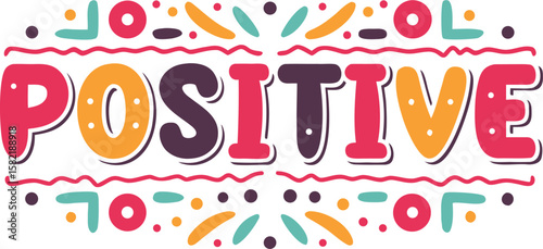 Inspirational typography t shirt design featuring positive affirmations and bold lettering on a clean white background