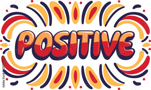 Inspiring typography graphic for apparel featuring positive affirmations and clean lettering on a white background