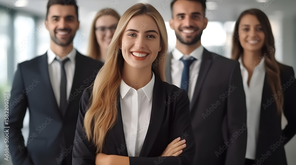 portrait of a business team portrait of a business team