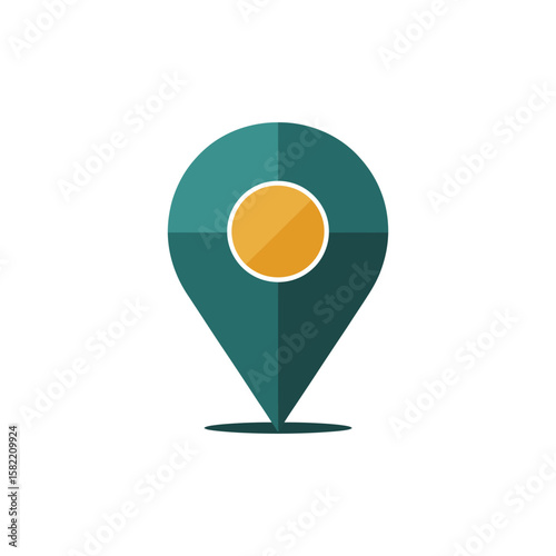 vector map pointer icon