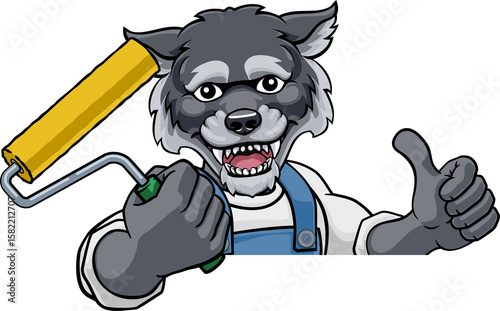 Wolf Painter Decorator Pain...