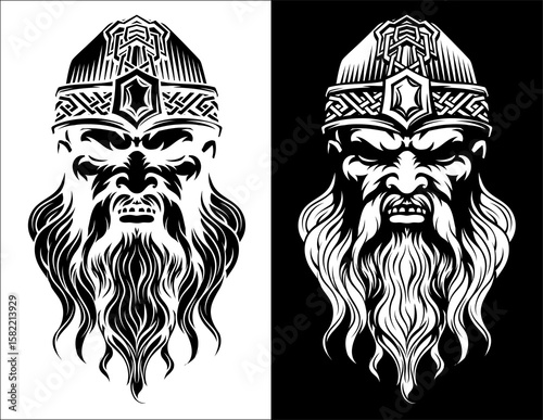 Viking Warrior Man Strong M...