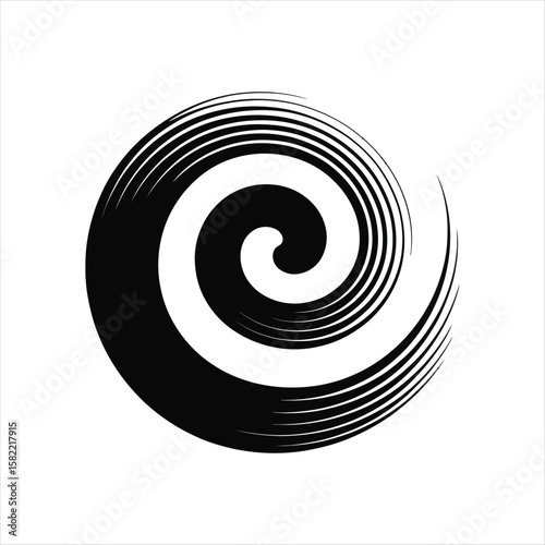 abstract spiral background