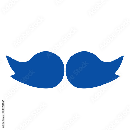 Moustache Icon Set Multiple Style Collection