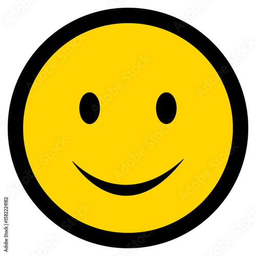 Smiley icon. Smiley face flat icon. Yellow smile symbol , Vector Illustration !