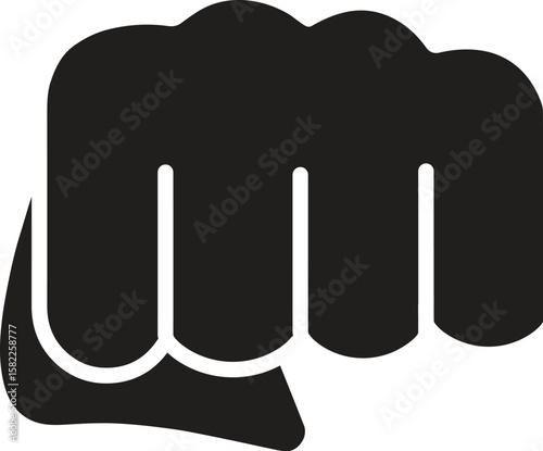 fist and fight related doodle hand drawn icon set. Outline drawing fist and fight related line clipart symbol collection