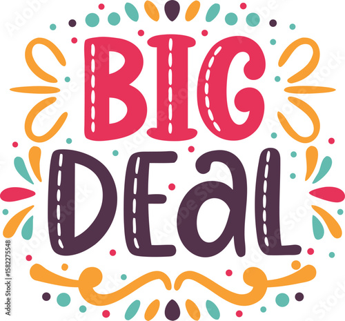 Bold typography graphic for apparel featuring a significant announcement or declaration in a clean layout with a white backdrop
