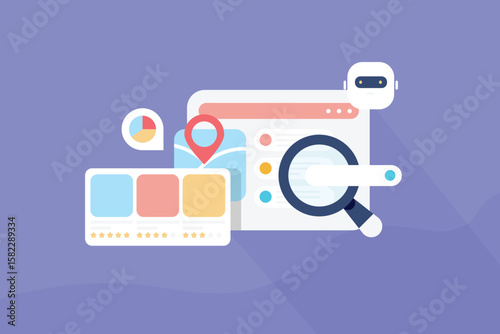 Leverage answer engine optimization with intelligent search algorithm, improve local brand visibility and built customer trust with verified product rating.