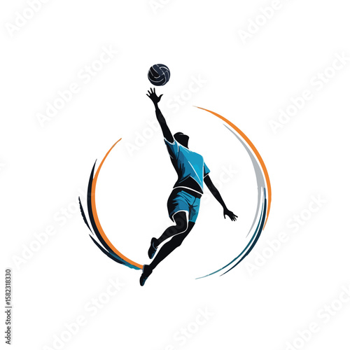 Power Spike – Volleyball Action