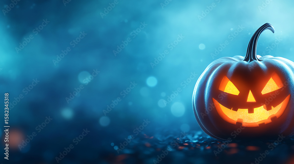 Naklejka premium Halloween is a fun and spooky celebration held on October 31st each year. It originated from ancient Celtic festivals.Halloween is known for costumes, trick-or-treating, haunted houses, pumpkins,.