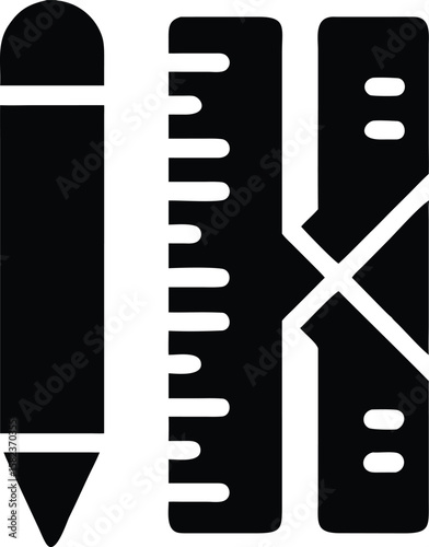 Engineering tools and stationary icon