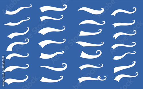 Retro baseball typography with font swash and underline tail for sport labels. Vintage vector text and line brush ornament or alphabet shape.