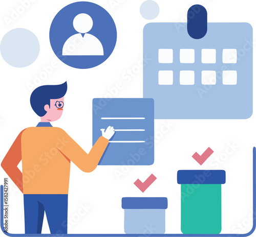 Employee Onboarding Session HR Explaining Procedures