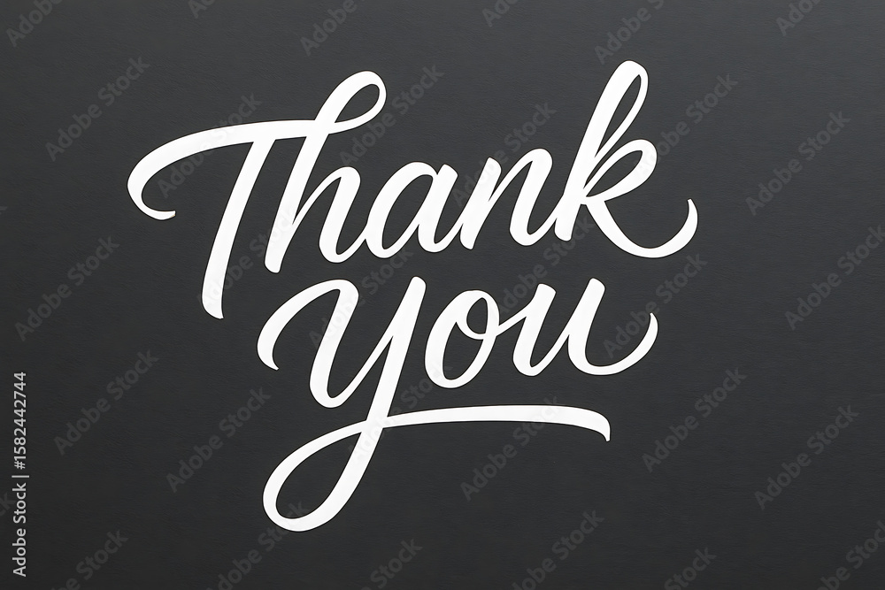 Obraz premium Thank you gratitude appreciation thanks giving thanks card background