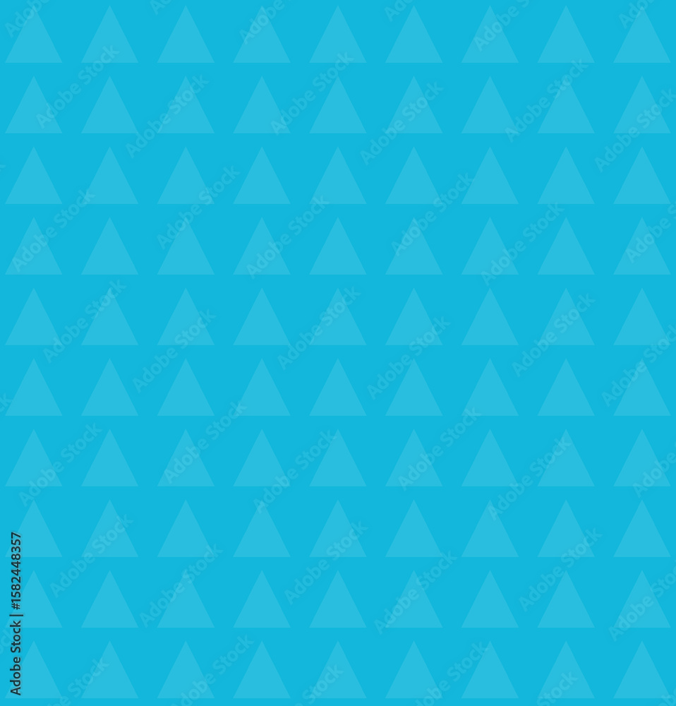Fototapeta premium Seamless blue triangle pattern background with modern geometric style. Minimalist abstract design perfect for wallpapers, branding, and digital backdrops.
