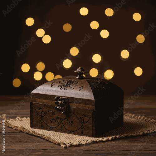 treasure chest with gold coins