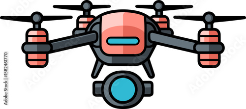 Aerial Drone: Modern Technology for Remote Control and Surveillance