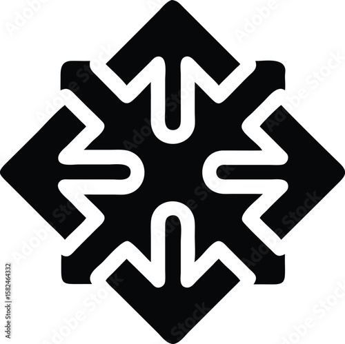 Directional arrows icon