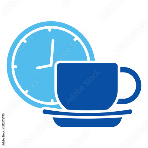 Coffee Break Icon Set Multiple Style Collection