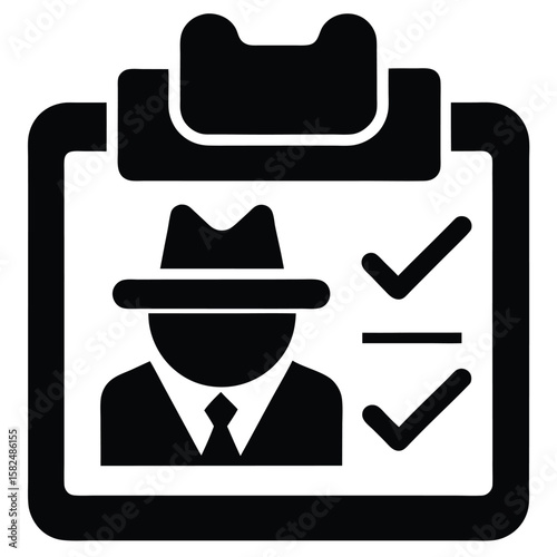 Retro cartoon vector illustration of a gentleman businessman in a suit and hat holding a briefcase