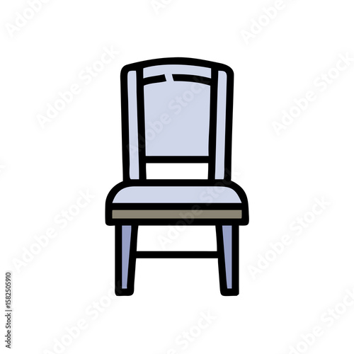 black leather armchair