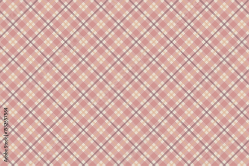 ピンクのチェック柄 / シームレスパターン / スウォッチあり