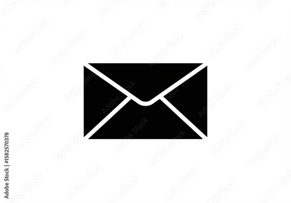 Simple black speech bubble icon isolated on a clean white background Simple black speech bubble icon isolated on a clean white background