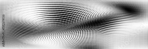 grunge Halftone white and black dots pattern and black gradient grunge texture background. Dotted line comic sport style vector illustration