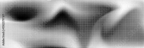 grunge Halftone white and black dots pattern and black gradient grunge texture background. Dotted line comic sport style vector illustration