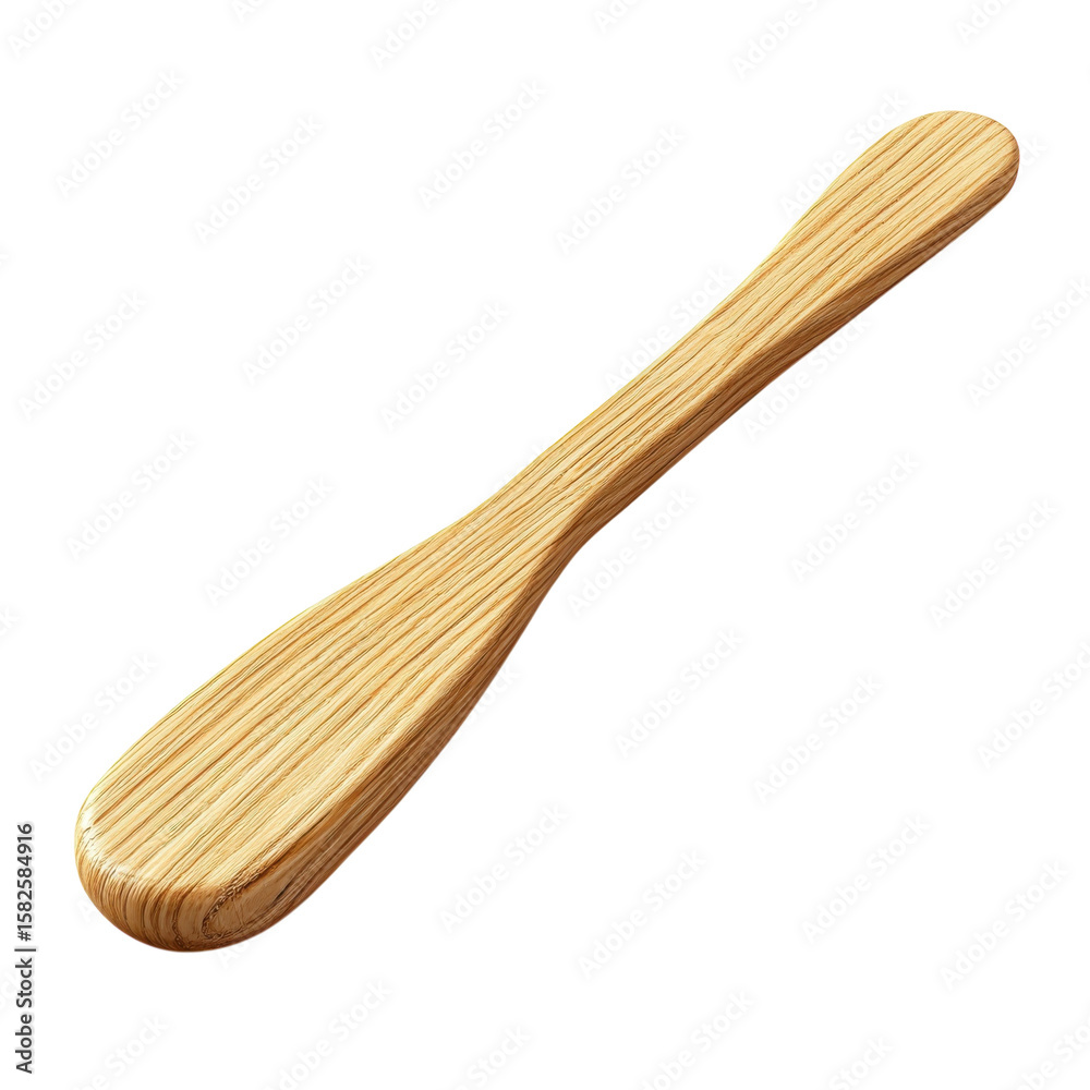 Handcrafted Wooden Spatula Utensil For Kitchen Food Rustic Woodware on transparent background Handcrafted Wooden Spatula Utensil For Kitchen Food Rustic Woodware on transparent background