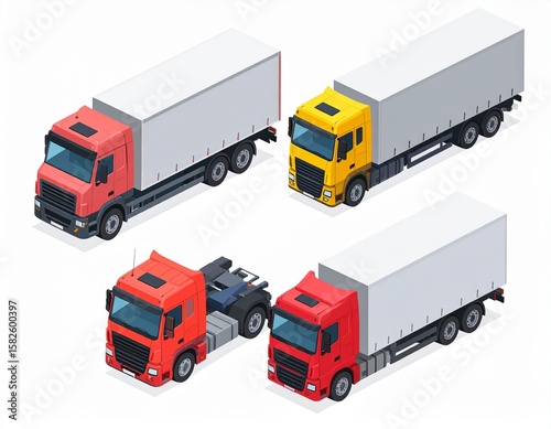 アイソメトリック　トラック