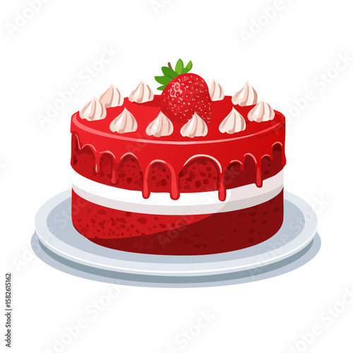 Scarlet Dream Cake
