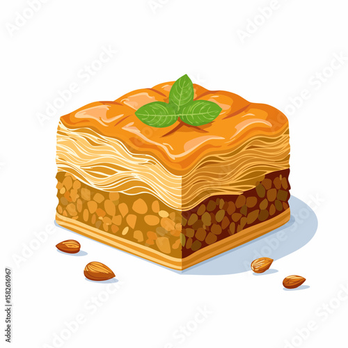 Honey Nut Phyllo Layers