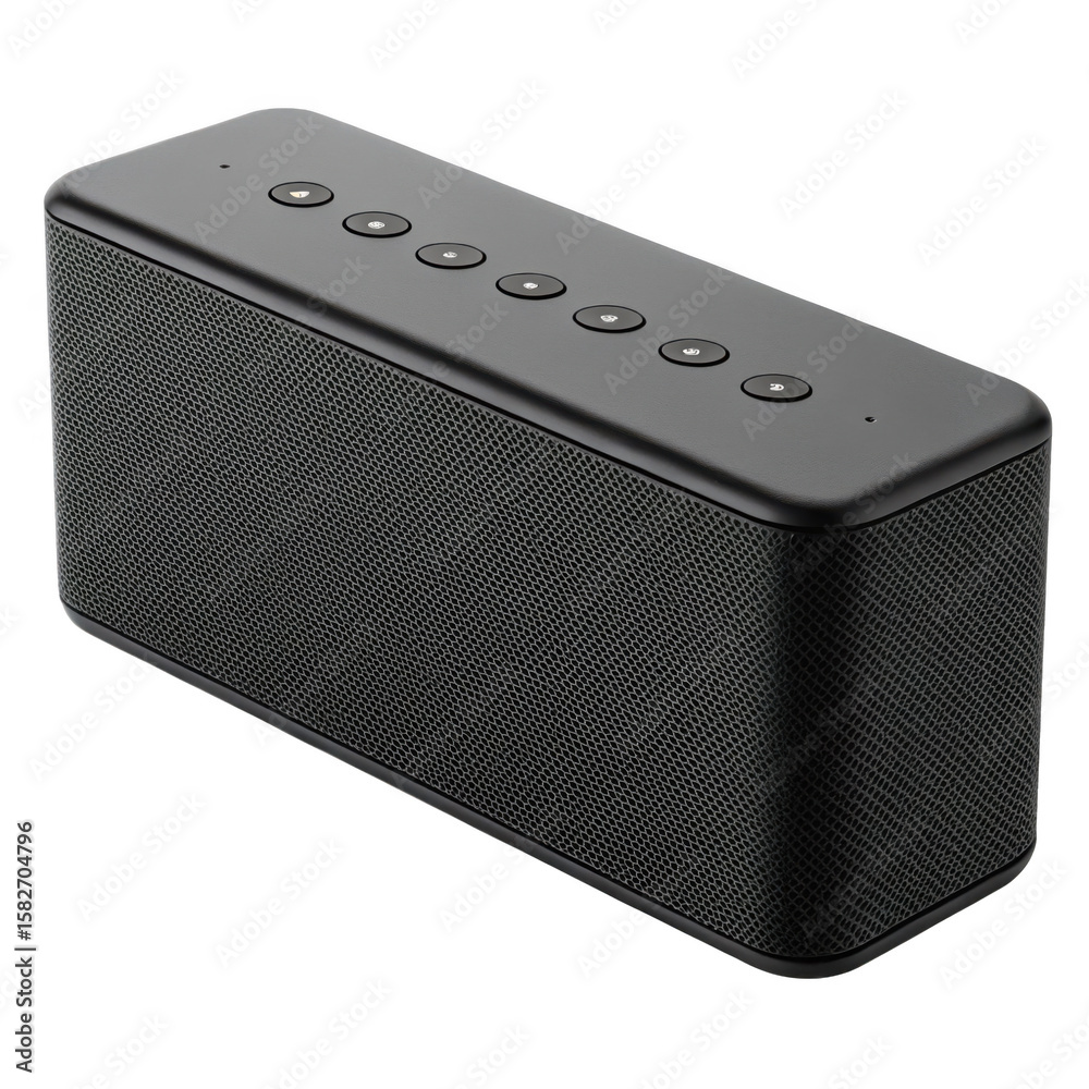 Obraz premium Portable Bluetooth Speaker Isolated on transparent background