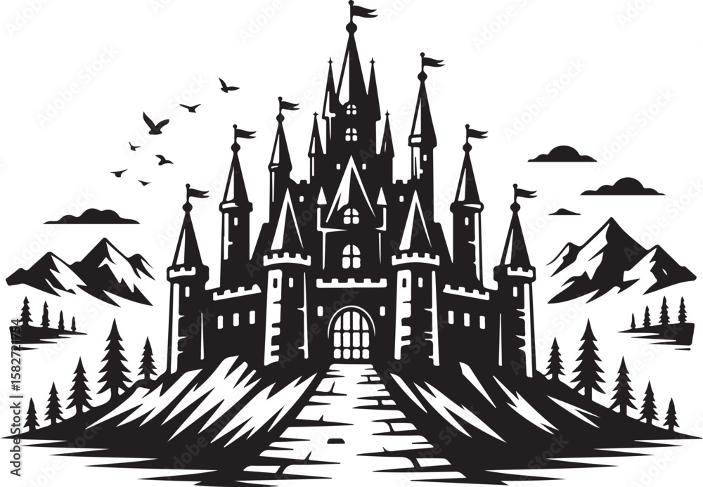Fototapeta premium Medieval Castle Bundle 