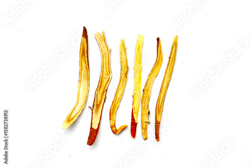 Fototapeta Naklejka Na Ścianę i Meble -  Liquorice root herbs, herbal slices