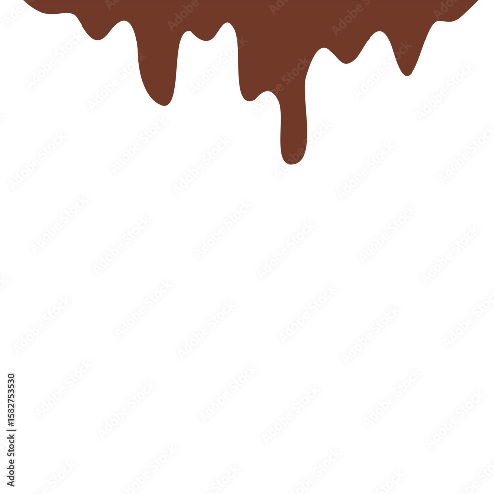 Obraz premium Melting Chocolate Background