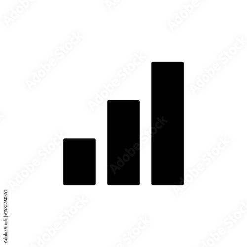 Chart Bar Icon for Data Visualization