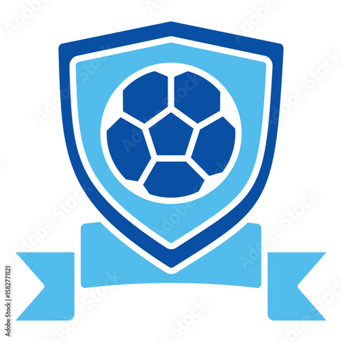 Reward Icons In Blue Style, Vector Illustration