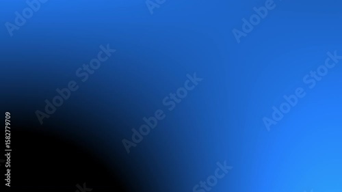 Abstract elegance blue light leaks on a black background. suitable for cinematic transition.