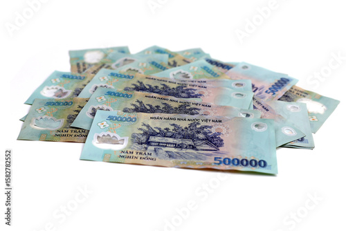 Five hundred thousand dong banknotes